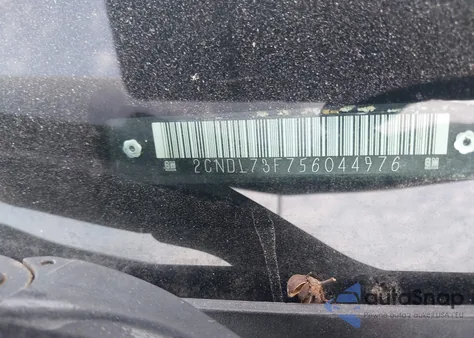 2005 Chevrolet Equinox Lt z USA, uszkodzony, nr VIN 2CNDL73F756044976